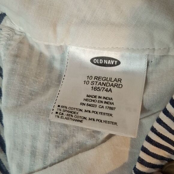 Old Navy Striped Women's Shorts size 10 - Picture 3 of 5